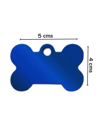 Plaquita de Identificación diseño Hueso. Si me extravió debo llevar mi identificación