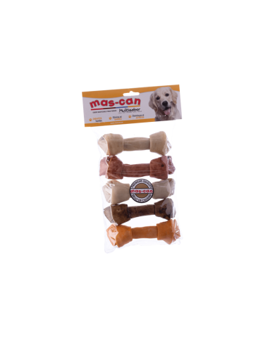 Idóneo para mi estrés. Huesos masticables 5-6 cms Multisabor para Perros Medianos