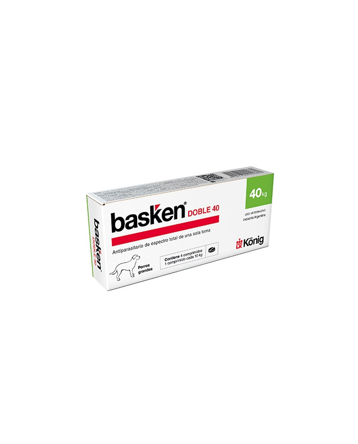 Para mis parásitos internos. Antiparasitario Interno en tabletas Basken