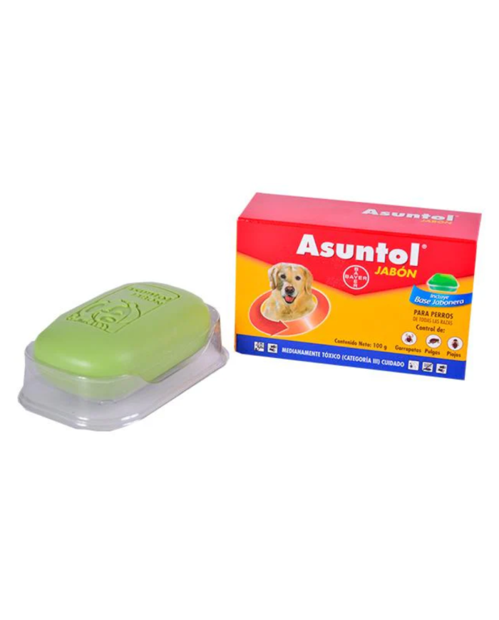 Jabón antipulgas Asuntol