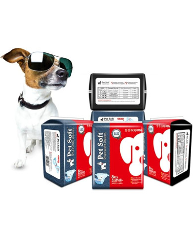 Pañales Pet Soft tipo Jean
