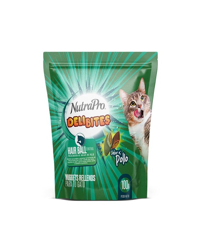 Snack para gatos Delibites Nuggets Rellenos