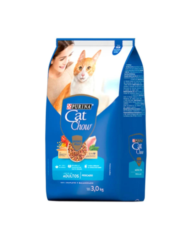Mis croquetas de Pescado humm! Cat Chow Gatos Adultos