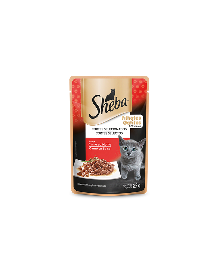 Sheba gatitos, puro filete en salsa