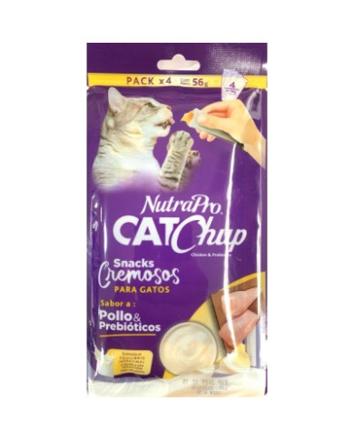 Snack para gatos Catchup