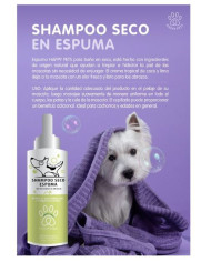 Shampoo Seco en Espuma sin uso de agua