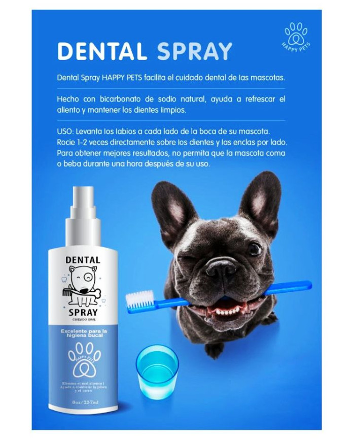 Mi dentadura es importante. Spray Dental