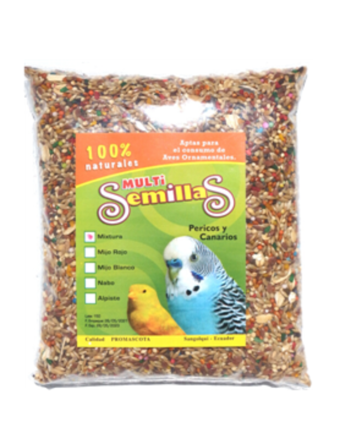 Multisemillas para aves ornamentales.