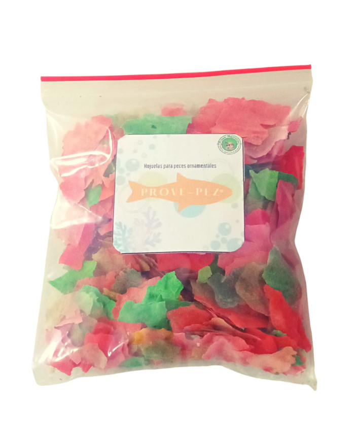 Alimento para Peces en Hojuelas. Preferimos el alimento en hojuelas