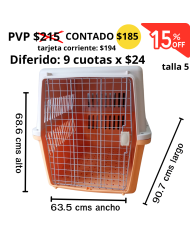 Cuando viajo y vale de casa también. Kennels Transportadores Perros Grandes
