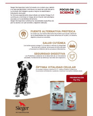 Alimento Super Premium Sieger Cordero Derma protect