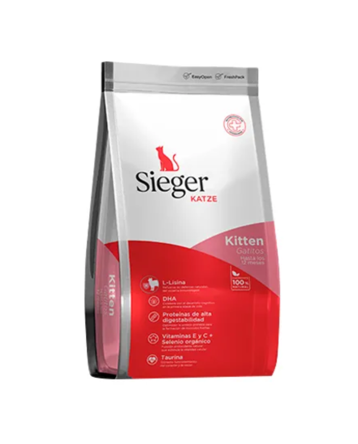 Sieger Kitten, Alimento Super Premium para Gatitos