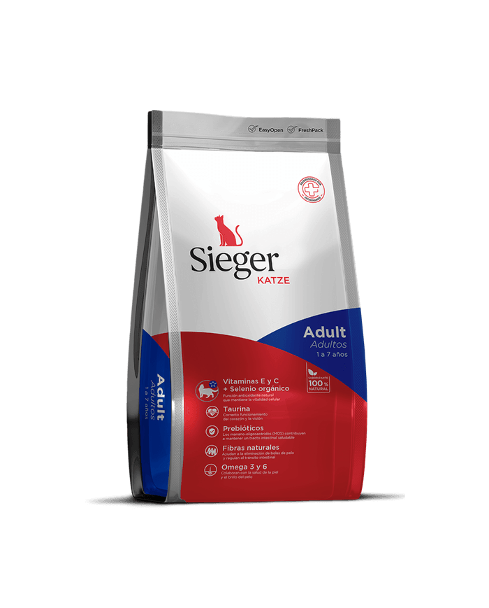 Sieger Katze Alimento Super Premium para gatos adultos. Mis croquetas preferidas