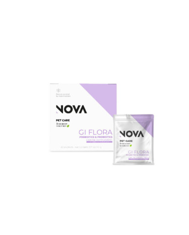 Gi Flora Nova. Prebióticos y Probióticos para perros y gatos