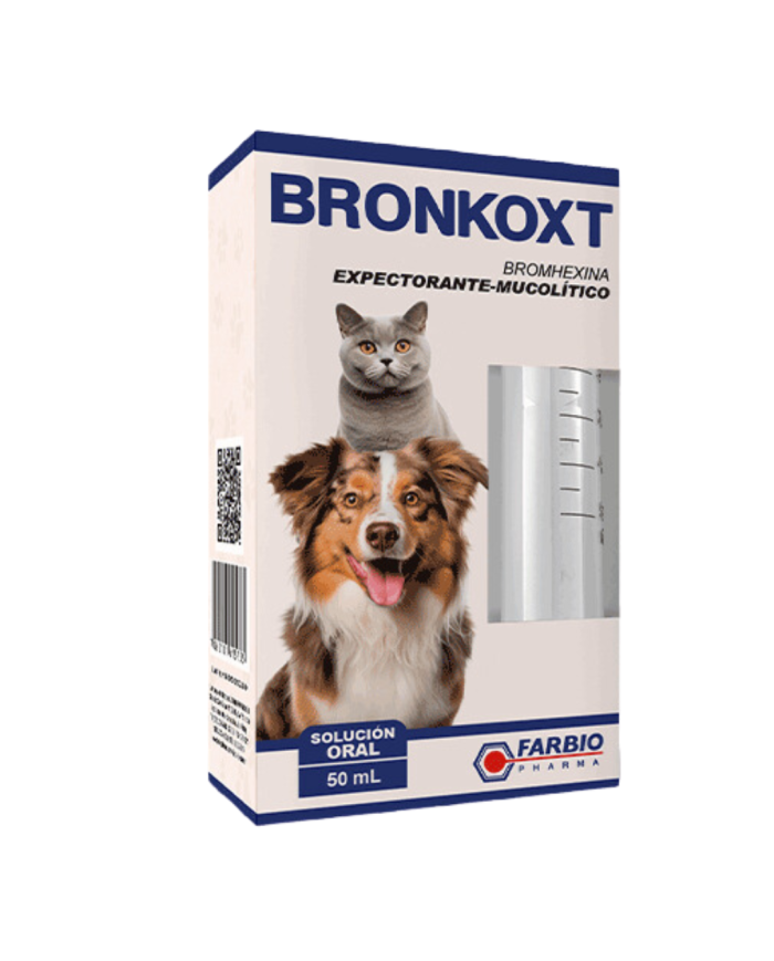 Bronkoxt Expectorante Mucolítico para Perros y Gatos