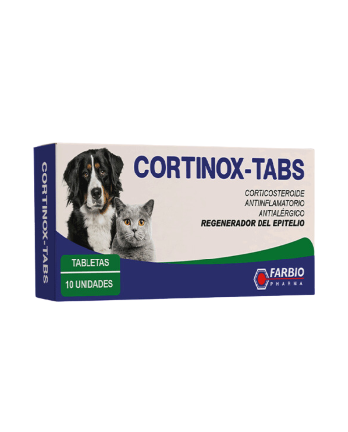 Antialérgico, Antiinflamatorio Cortinox-Tabs