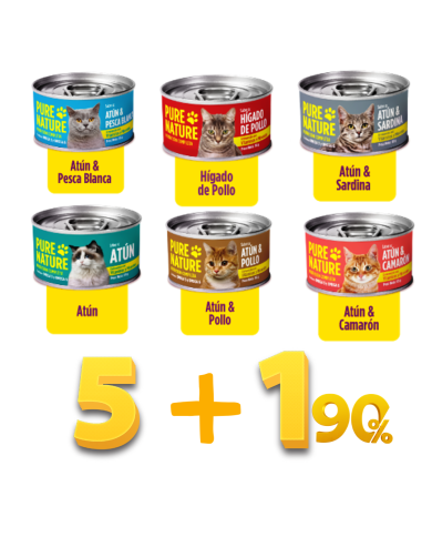 Pure Nature Alimento Húmedo en Lata para Gatos