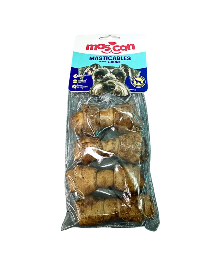 Huesos masticables 3-4 cms para Perros Pequeños. Escoge mi sabor!