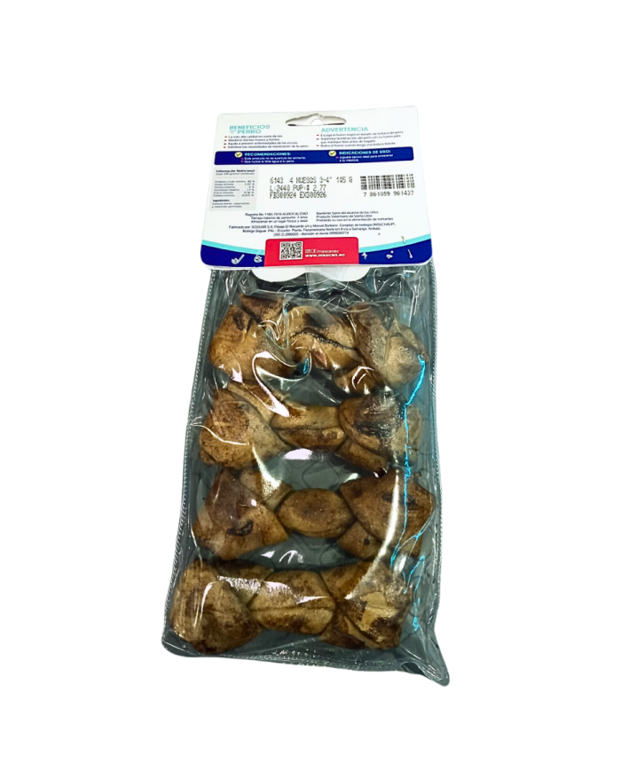 Huesos masticables 3-4 cms para Perros Pequeños. Escoge mi sabor!