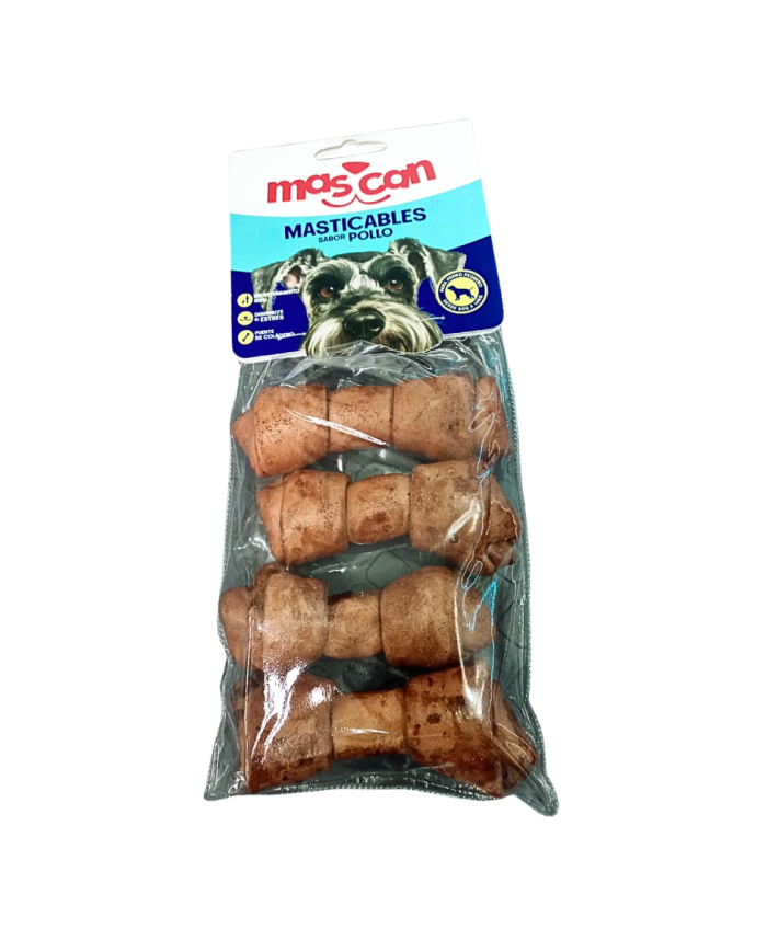 Huesos masticables 3-4 cms para Perros Pequeños. Escoge mi sabor!