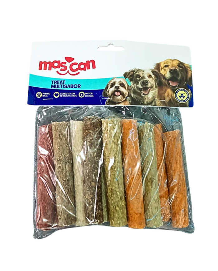 Palitos gruesos multisabor masticables para Perros todos los tamaños. Idóneo para mi higiene dental