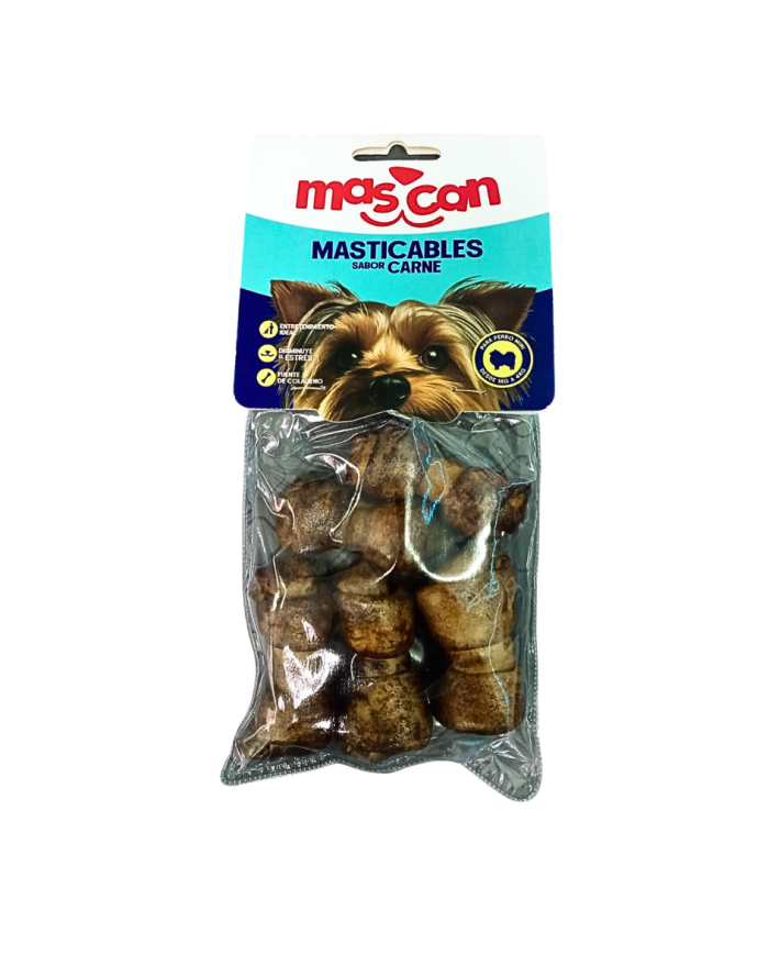 Huesos masticables 2-3 cms para Perros Minis