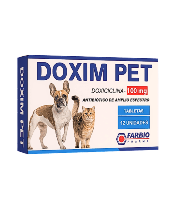 Antibiótico Doxiciclina Doxim Pet
