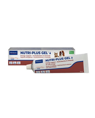 Nutriplus gel. Suplemento energético para perros y gatos