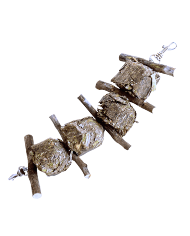 Snacks interactivos, pasteles de alfalfa para conejos y hamsters