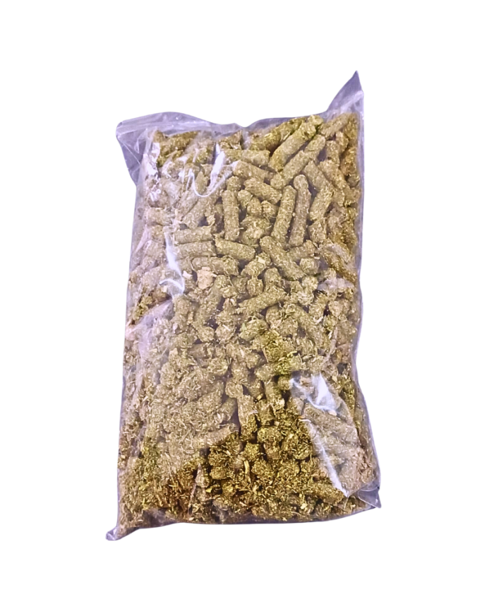 Pellets de Alfalfa para Conejos y Cuys. 500gr