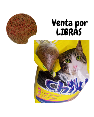 Alimento para gatos, Chiki Venta por libras