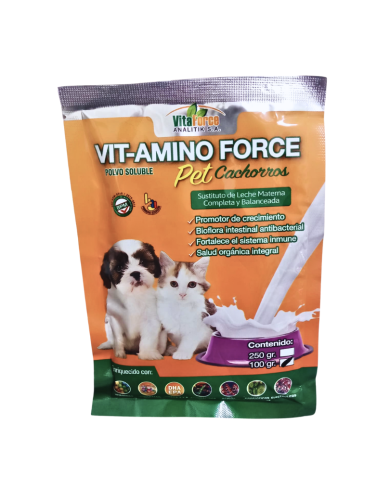 Leche en polvo para cachorros Vit-Amino Force
