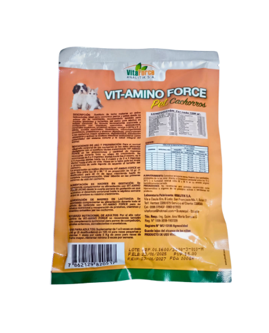 Leche en polvo para cachorros Vit-Amino Force