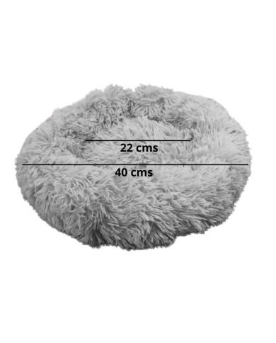 Cama peluche comfortable para perros y gatos