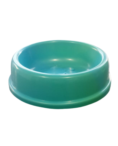 Plato circular huella para perros