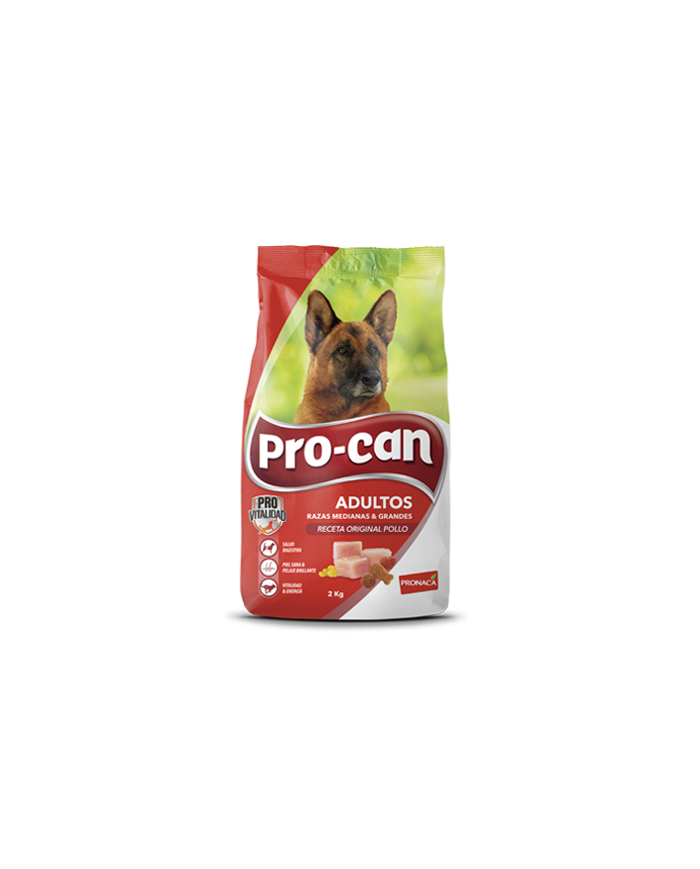 Procan original pollo alimento para perros, por libras