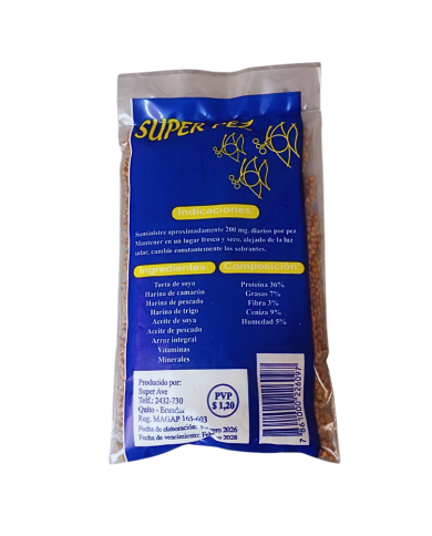 Alimento en bolitas para Peces