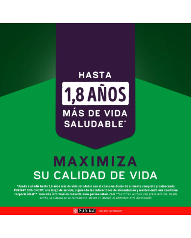 Dog Chow Triple Proteína Extra Life Alimento para Perros todas las razas