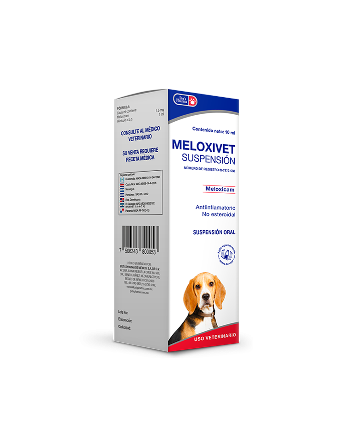 Meloxicam, Meloxivet analgésico y antiinflamatorio no esteroidal