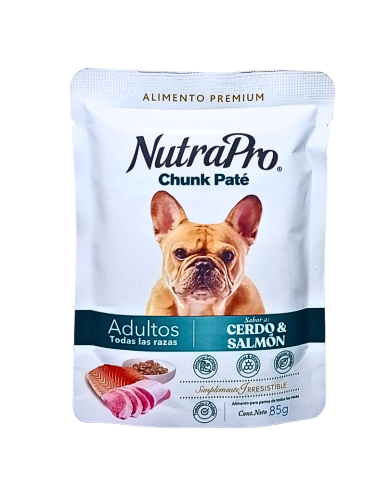 Alimento Húmedo para perros adultos Nutrapro Chunk Paté