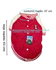 Ropa para mascotas, Jersey Beisbolera Bear