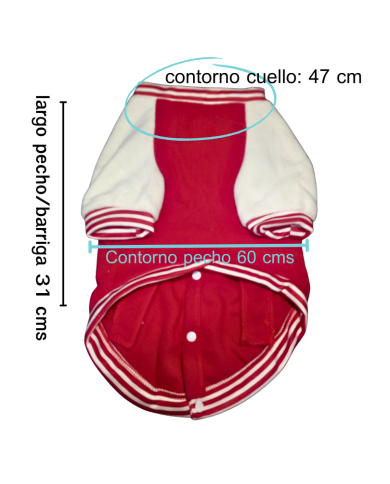 Ropa para mascotas, Jersey Beisbolera Bear