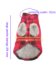 Ropa para perros Chaqueta abrigada Nevada