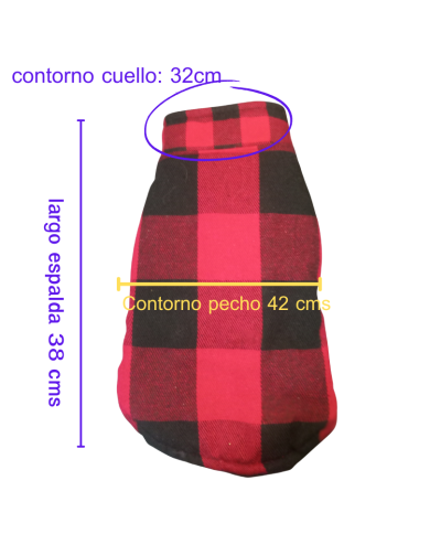 Ropa para perros Chaqueta abrigada Nevada