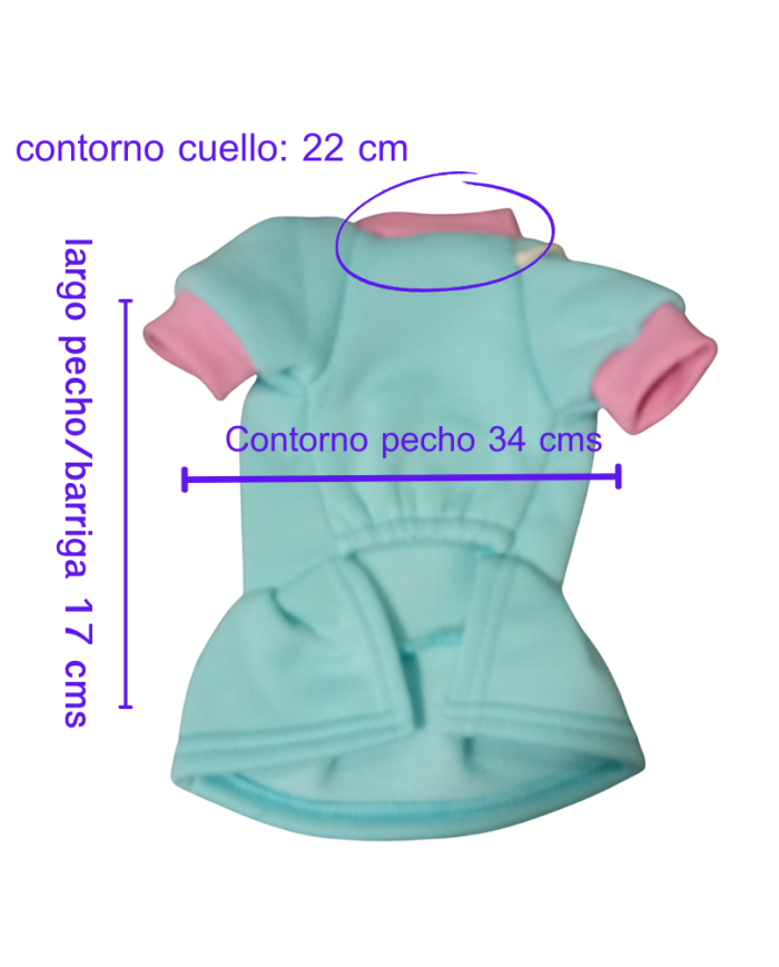 Ropa para mascotas Vestido Minnie