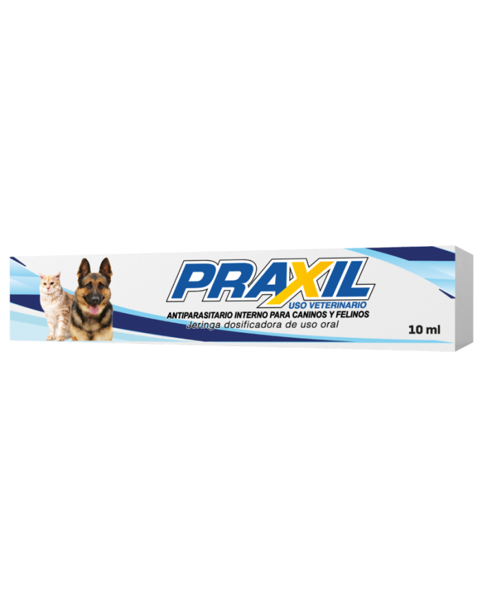 Antiparasitario interno en crema Praxil para perros y gatos