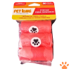 Fundas recolectoras de desechos, pack x 3. Total 60 fundas plásticas