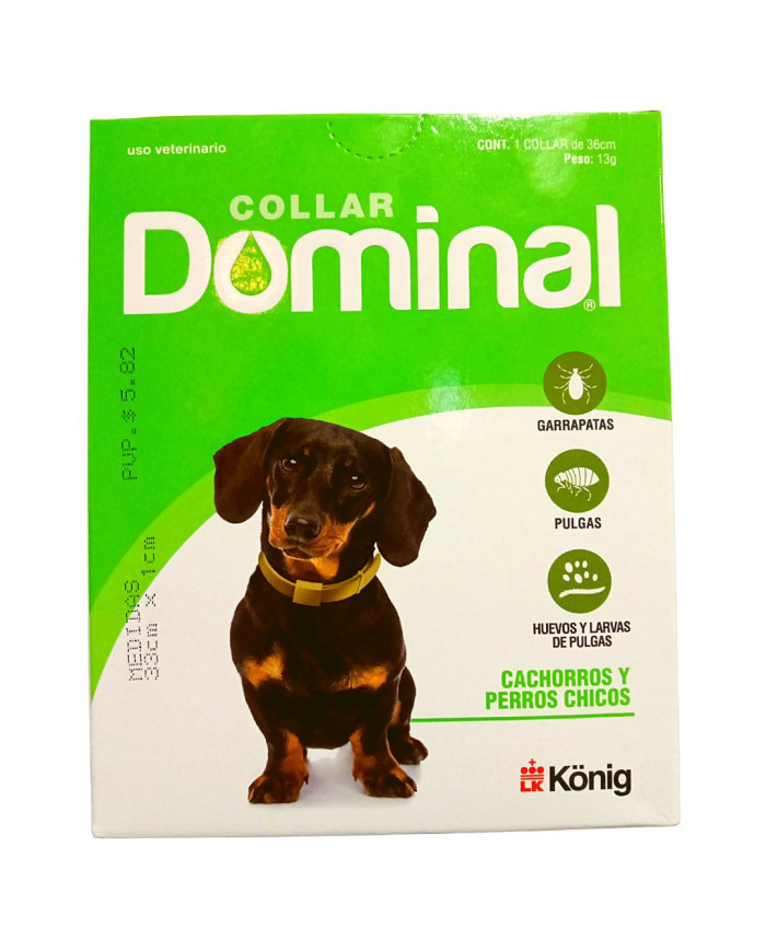 Collar Antipulgas Dominal para perros