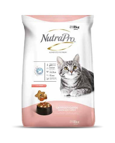 Nutrapro para gatos y gatitos