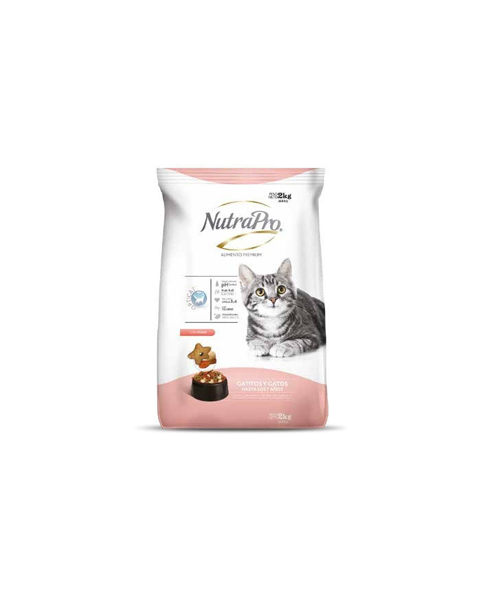Nutrapro para gatos y gatitos